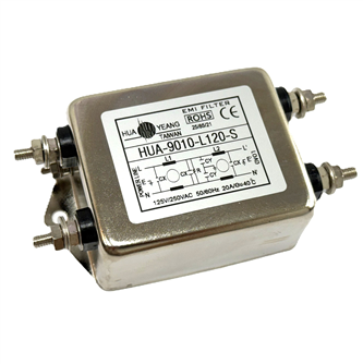 <center>日規(雙π迴路)</center><br><center>(L1/T/S)</center><br><center>單相電源濾波器</center>