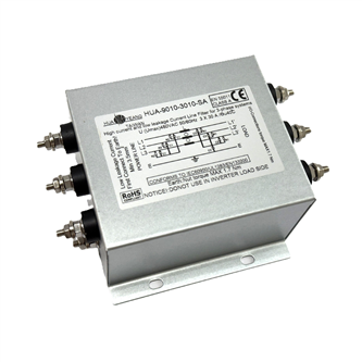 <center>日規-(單π迴路)</center><br><center>( SA )</center><br><center>三相電源濾波器</center>