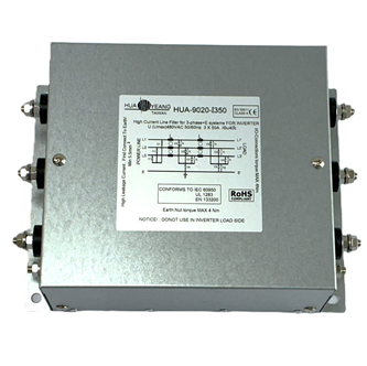 <center>歐規-(雙π迴路)</center><br><center>( I3 )</center><br><center>AC變頻器專用電源濾波器</center>
